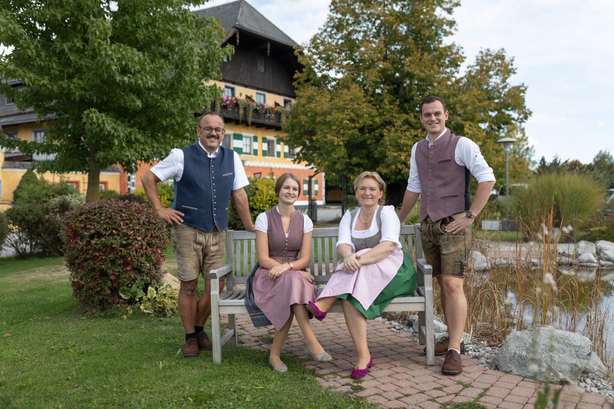 Wirtsfamilie Maislinger vom Gasthof Gastagwirt