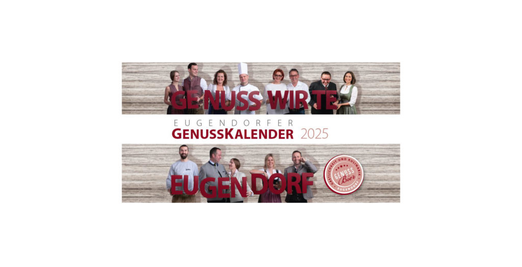 Titelbild des Genusskalenders 2025